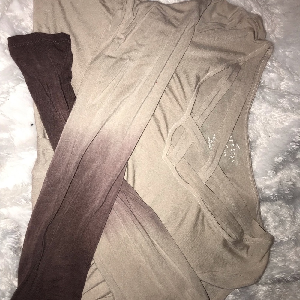 American Eagle Ombré Long Sleeve